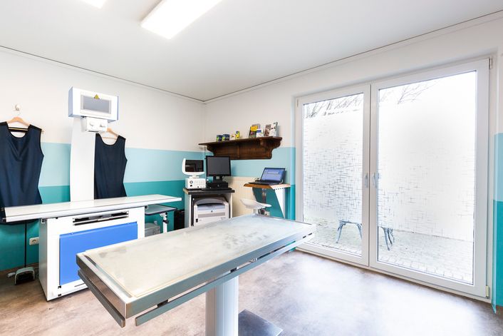 Die Praxisräume der Kleintierpraxis Ochshausen - Claudia Handley - in Lohfelden bei Kassel